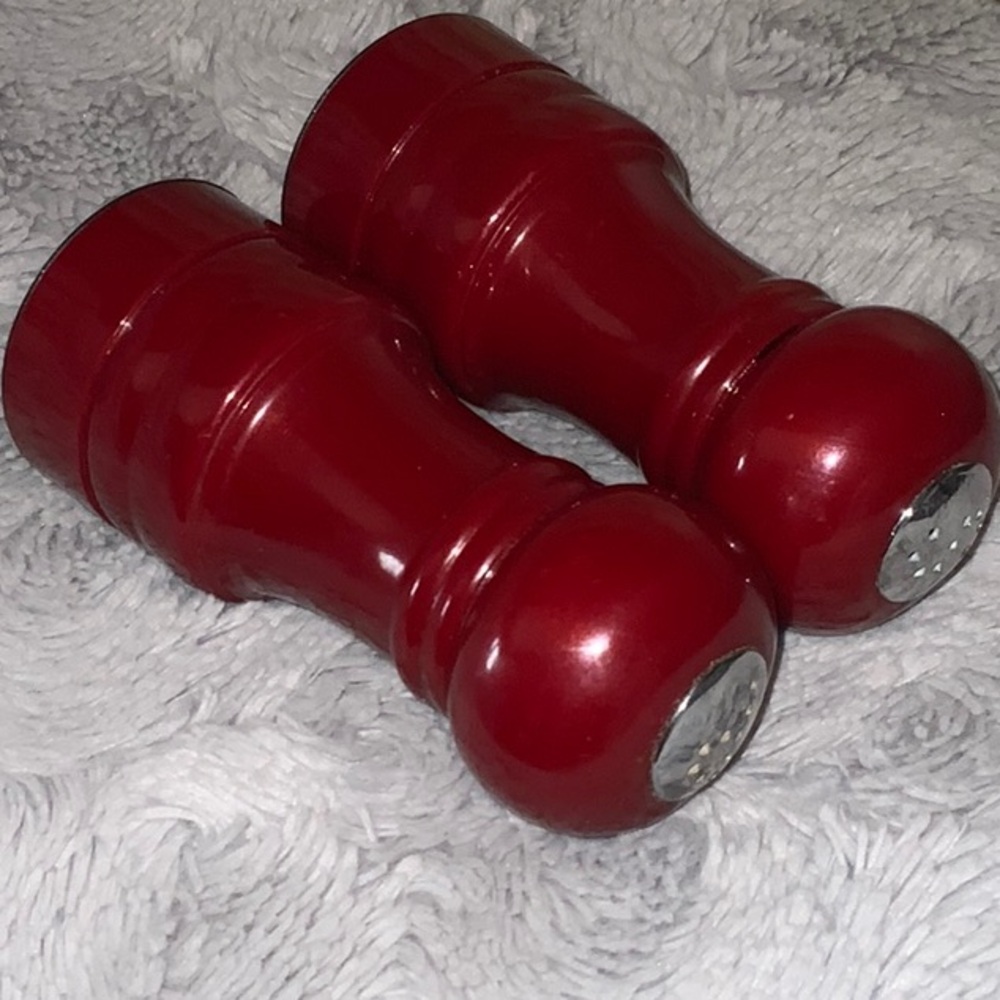 Red Pepper Mill Set - Picture 5 of 5